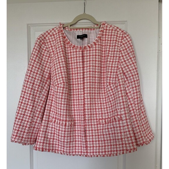 Talbots Pink and White Blazer - Picture 5 of 14